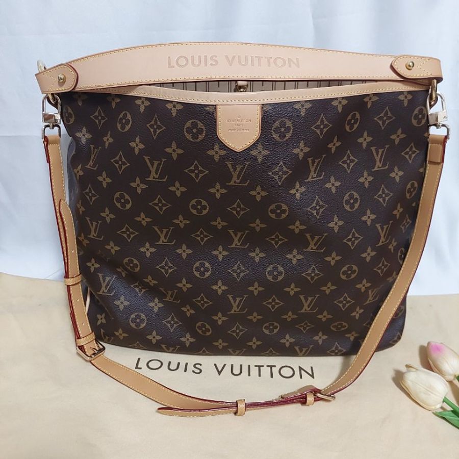 LV Delightful ( MM /中)二手9.5新🎀已保留🎀 M40353 肩背包-2