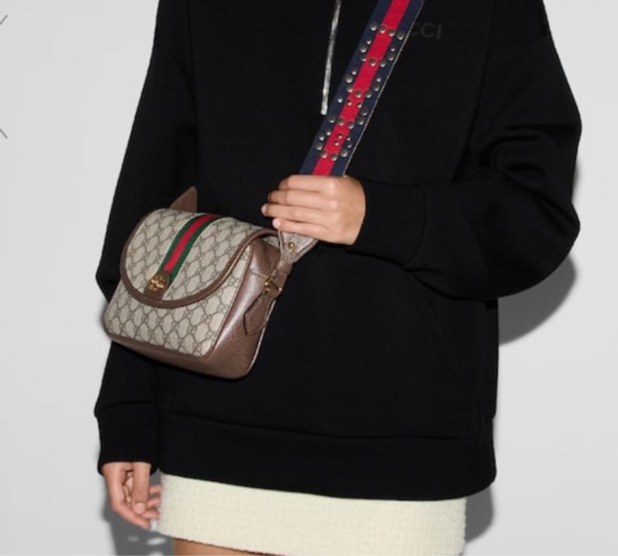 GUCCI OPHIDIA GG小型肩揹袋-6