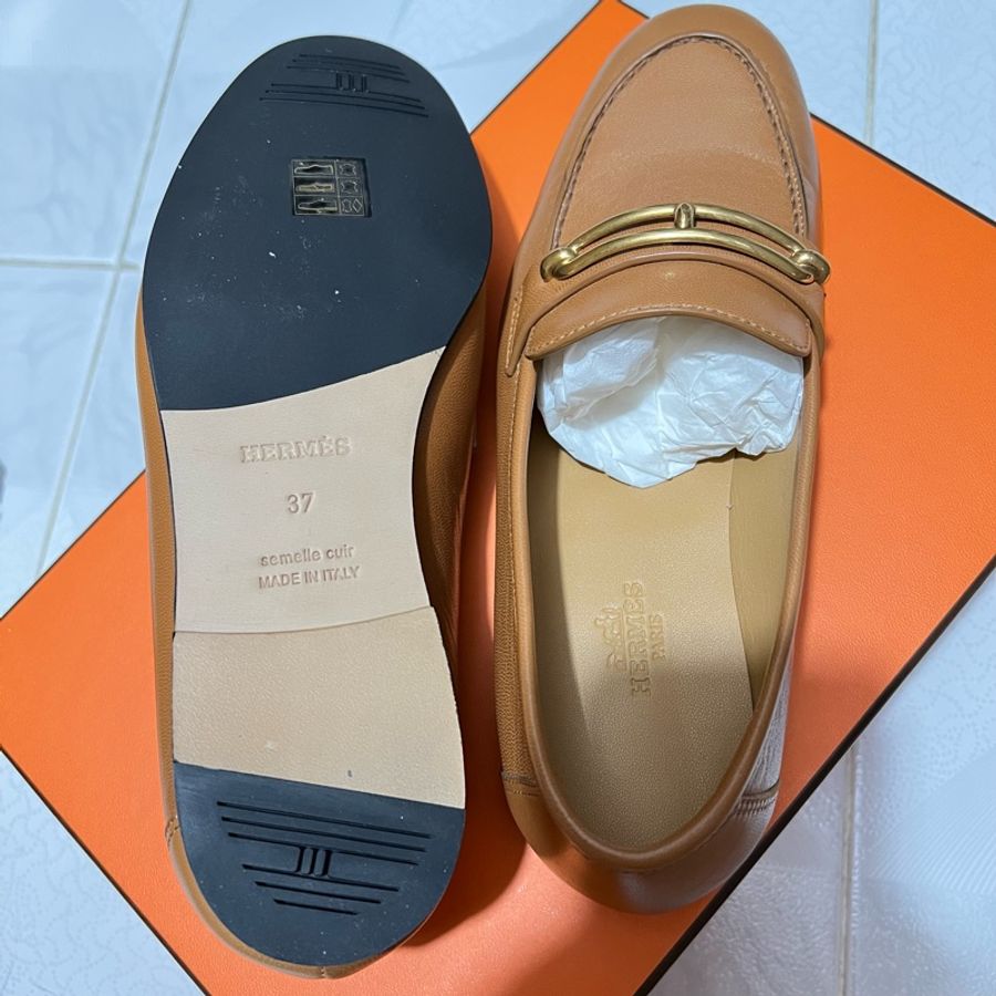 Hermes colette loafer 愛馬仕豬鼻樂福鞋-1