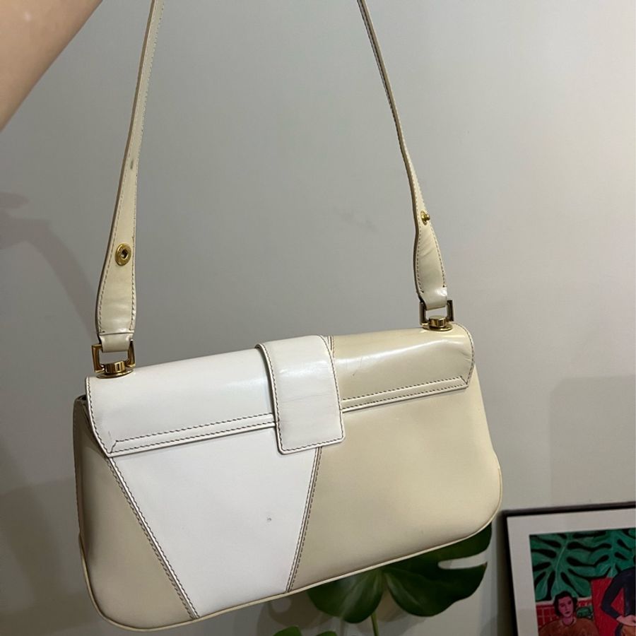 Ferragamo馬蹄扣拼色hobo-18