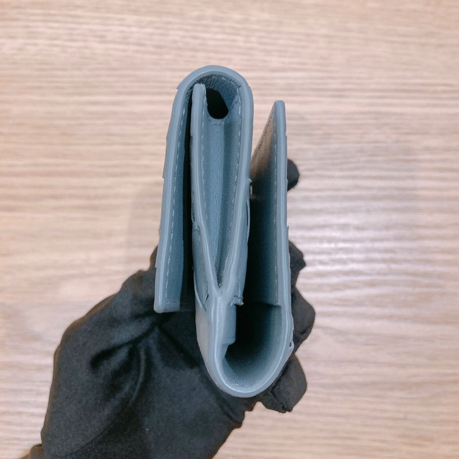 Bottega Veneta 翻蓋小皮具 灰色系-2