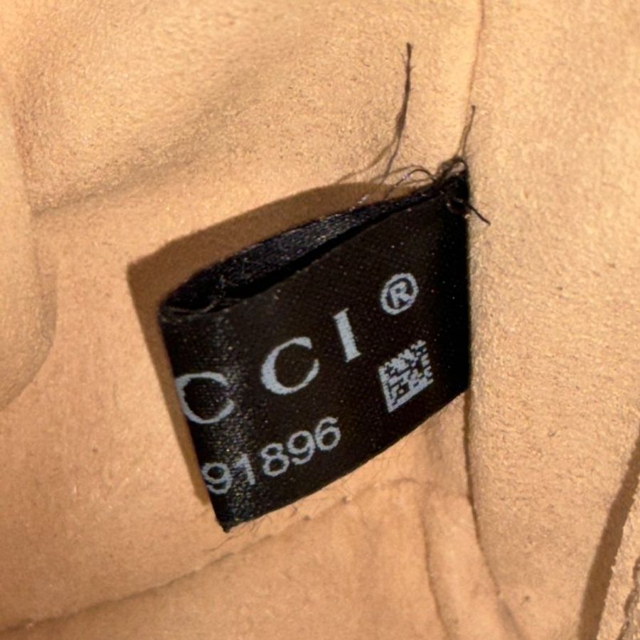 Gucci 黑Marmont掀蓋鏈包22-2