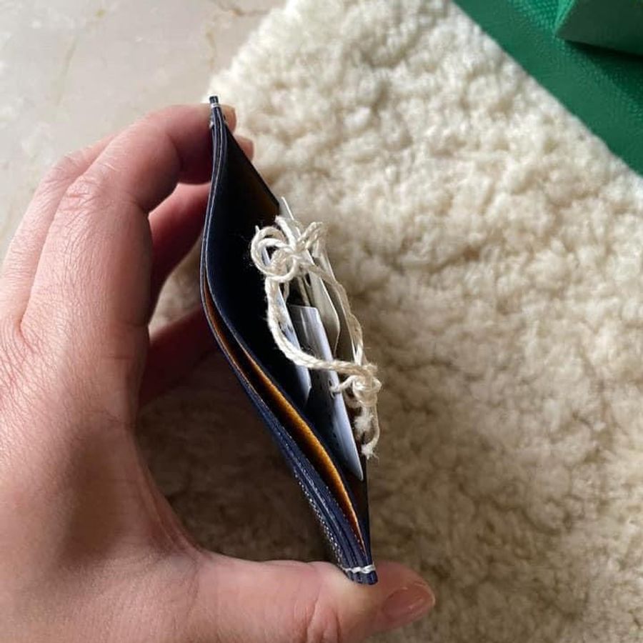 Goyard 深藍愛心❤️卡片夾、名片夾-4