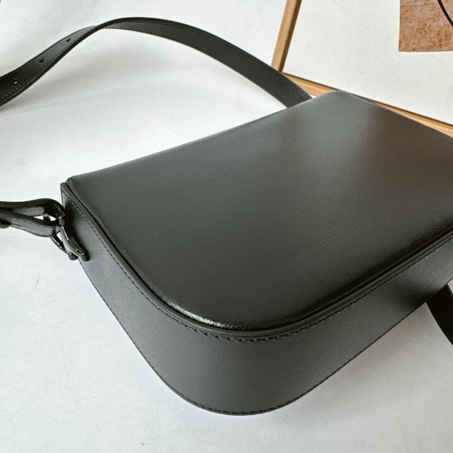 Gucci 1955 Horsebit 全黑馬銜迷你斜背包 726226-5