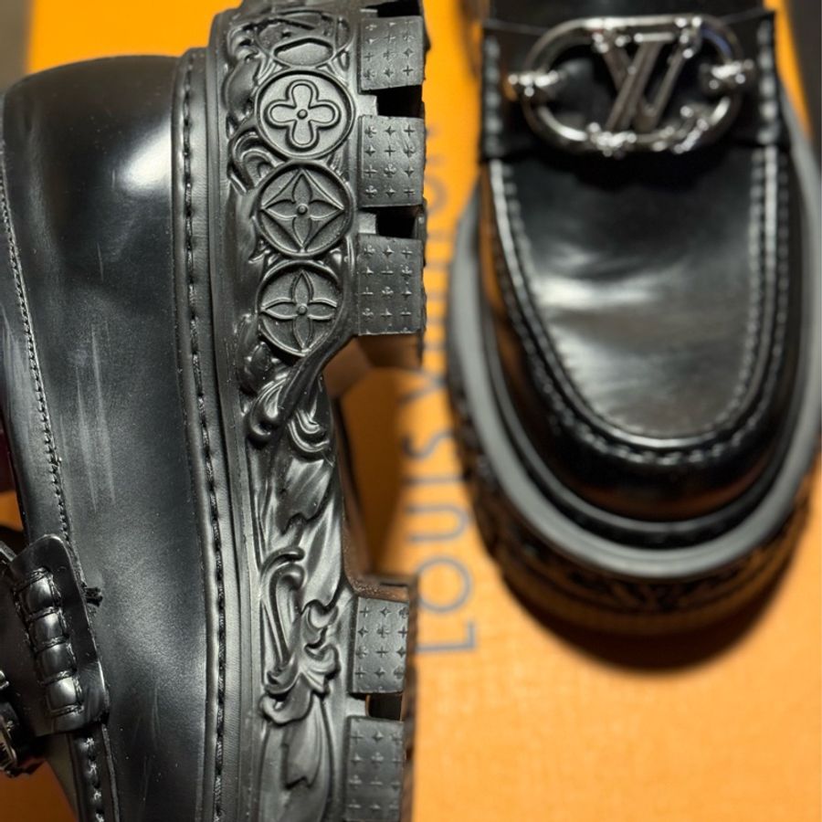 Louis Vuitton BAROQUE樂福鞋 LV7.5 (約26.9CM / EU42 / US9)-6