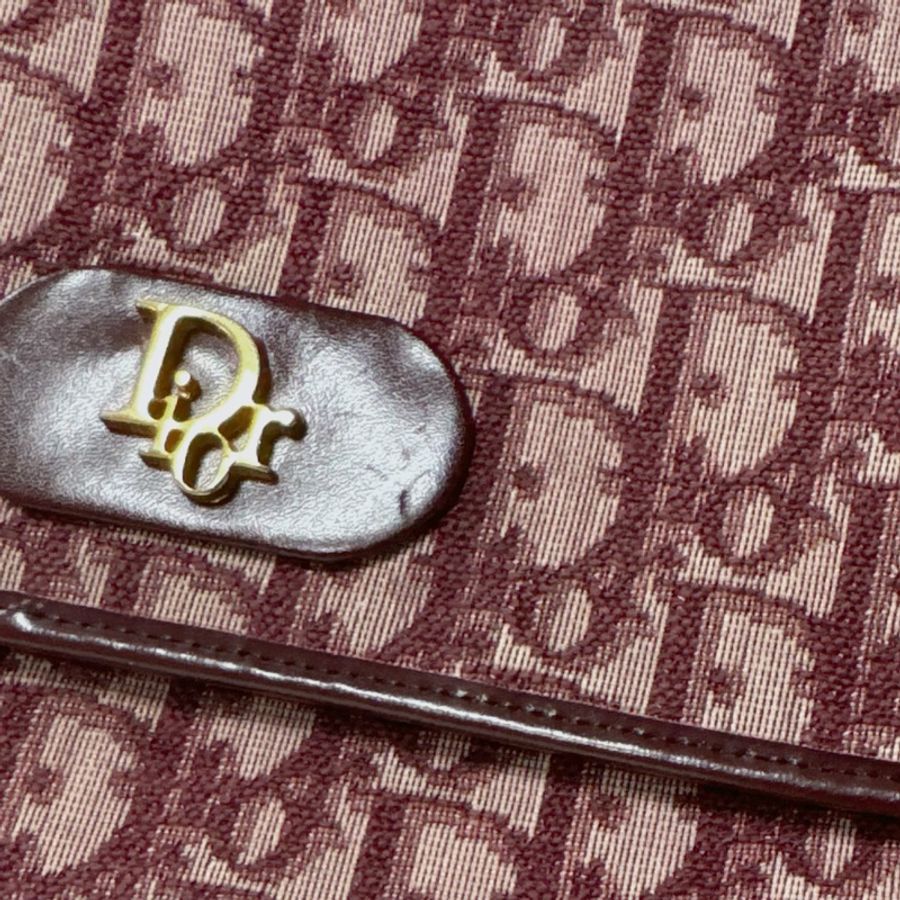 Christian Dior Trotter Shoulder Bag 老花緹花帆布腋下包-22