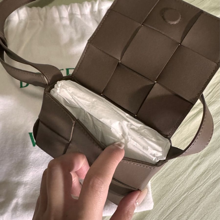 Bottega Veneta Intreccio Cassette Mini Bag-2