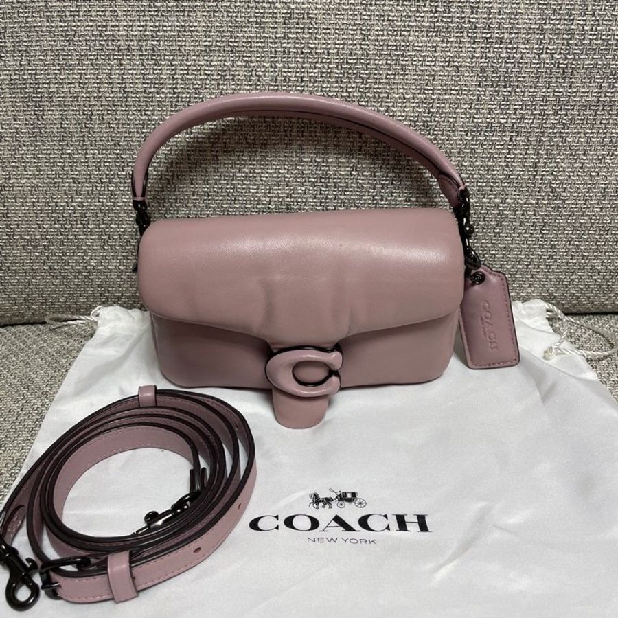 COACH Pillow Tabby leather crossbody bag-0