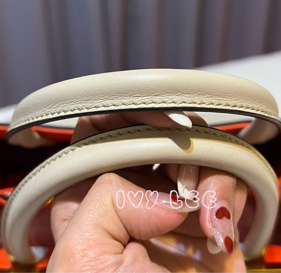 FENDI toujours 2way 單肩手提包斜背包 8BH253 米白色 二手精品-3