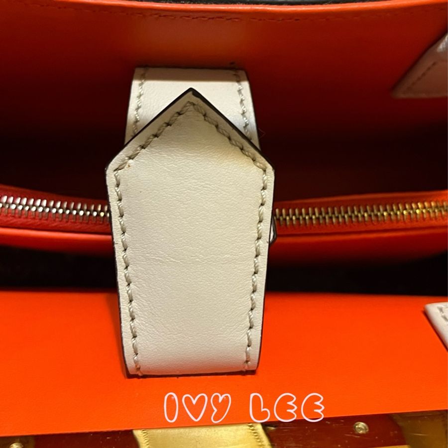 FENDI toujours 2way 單肩手提包斜背包 8BH253 米白色 二手精品-10