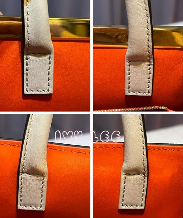 FENDI toujours 2way 單肩手提包斜背包 8BH253 米白色 二手精品-20