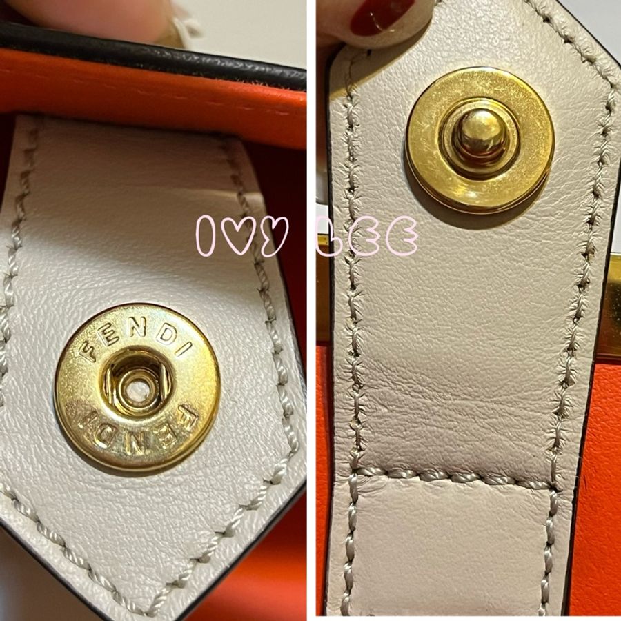 FENDI toujours 2way 單肩手提包斜背包 8BH253 米白色 二手精品-21
