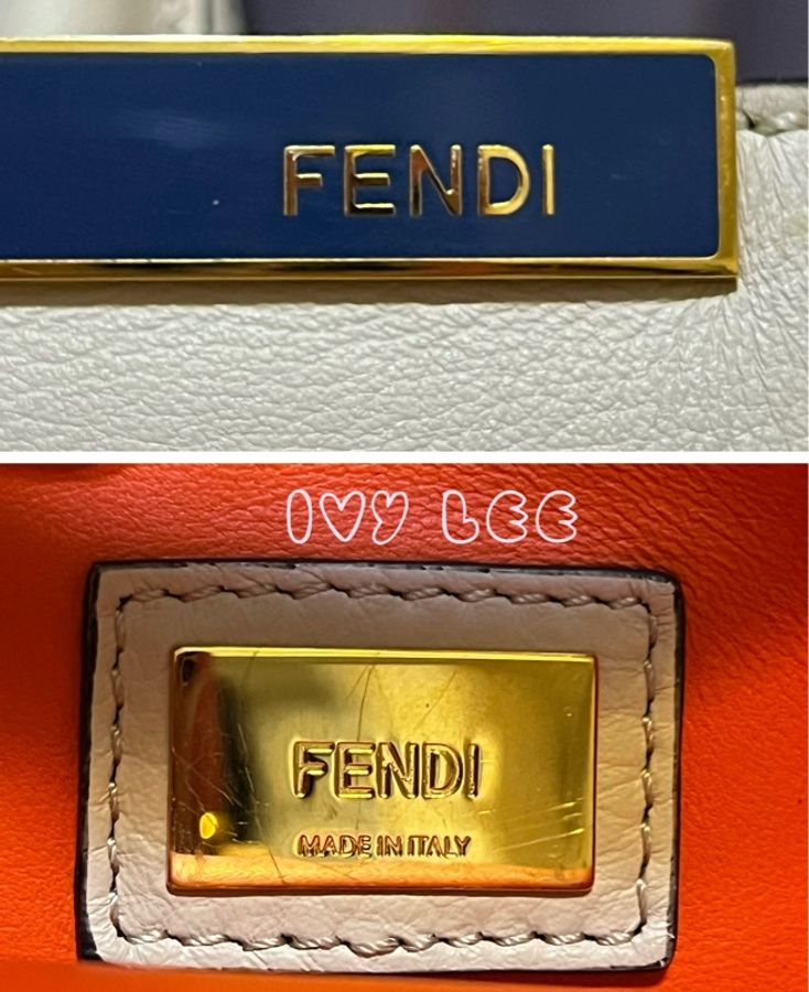 FENDI toujours 2way 單肩手提包斜背包 8BH253 米白色 二手精品-24