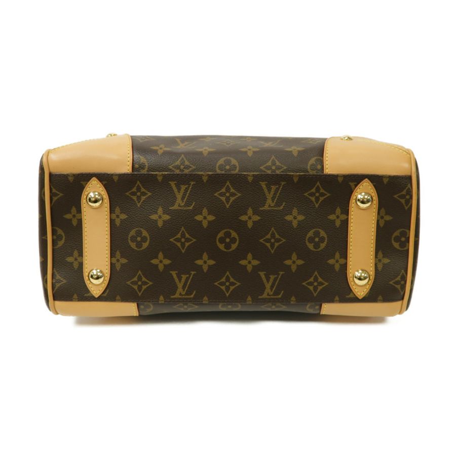 LOUIS VUITTON Monogram Retiro PM金扣手挽肩背兩用袋啡色-3