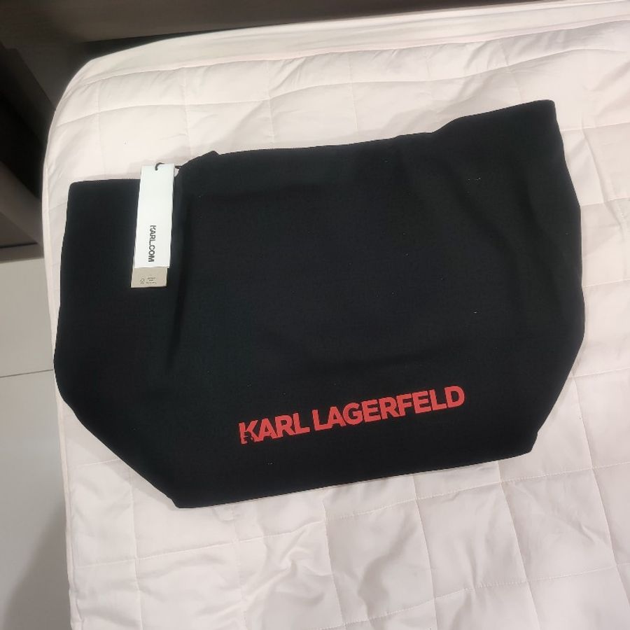 KARL LAGERFELD 歐牌龍年特殊款帆布托特包-2