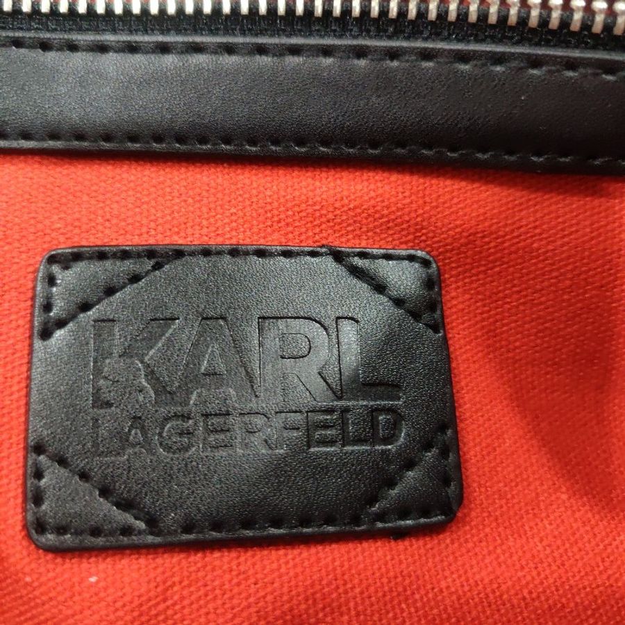 KARL LAGERFELD 歐牌龍年特殊款帆布托特包-11