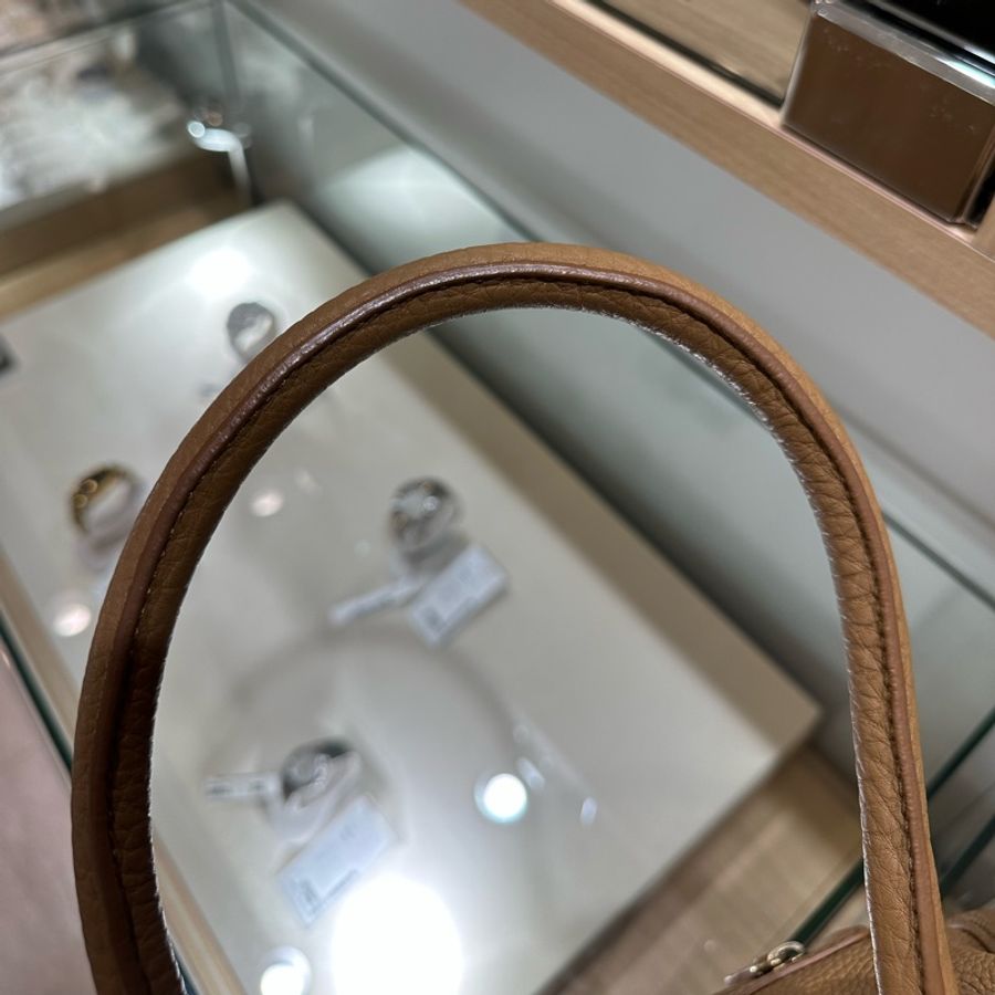 【Celine】咖啡色手提包 囧臉包-27