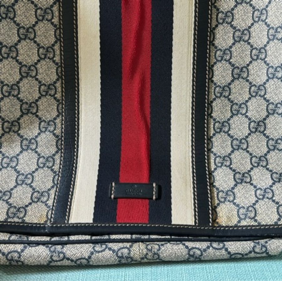 GUCCI防水布斜背包-5