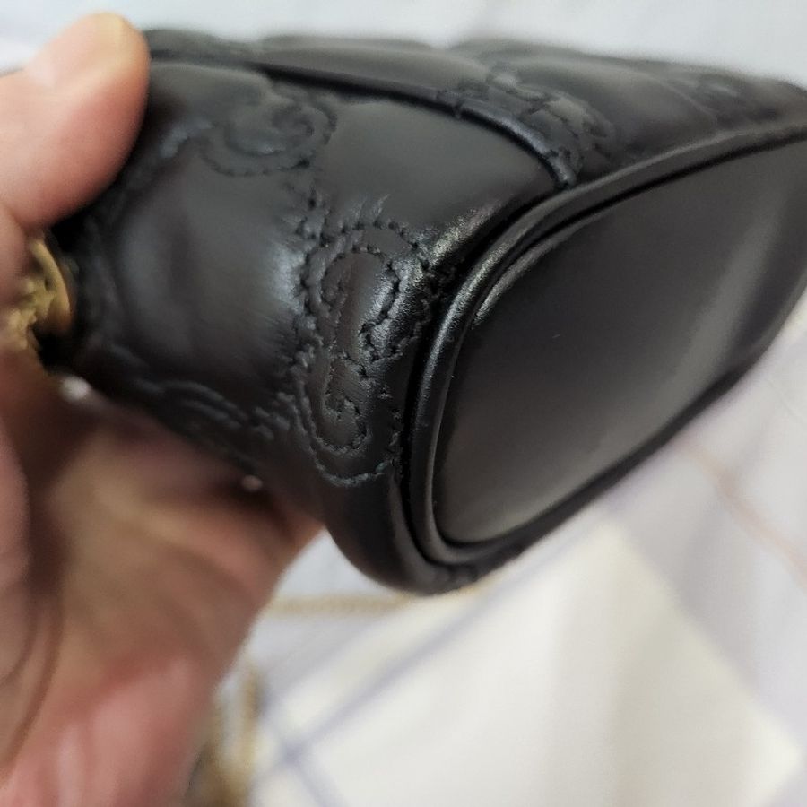 gucci新款牛皮壓紋廢包-10