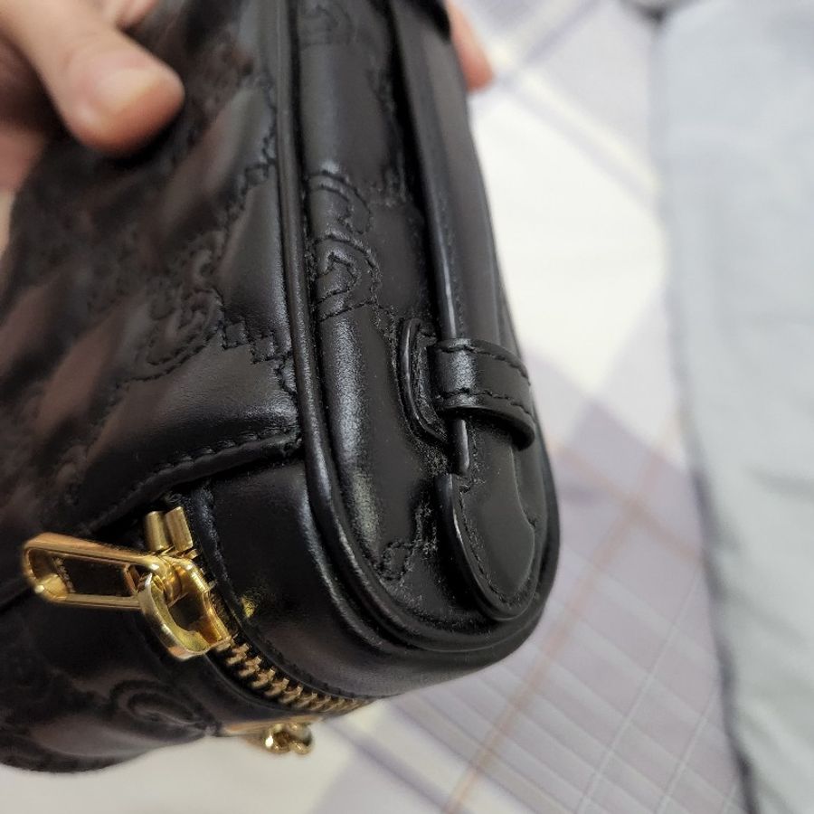 gucci新款牛皮壓紋廢包-14