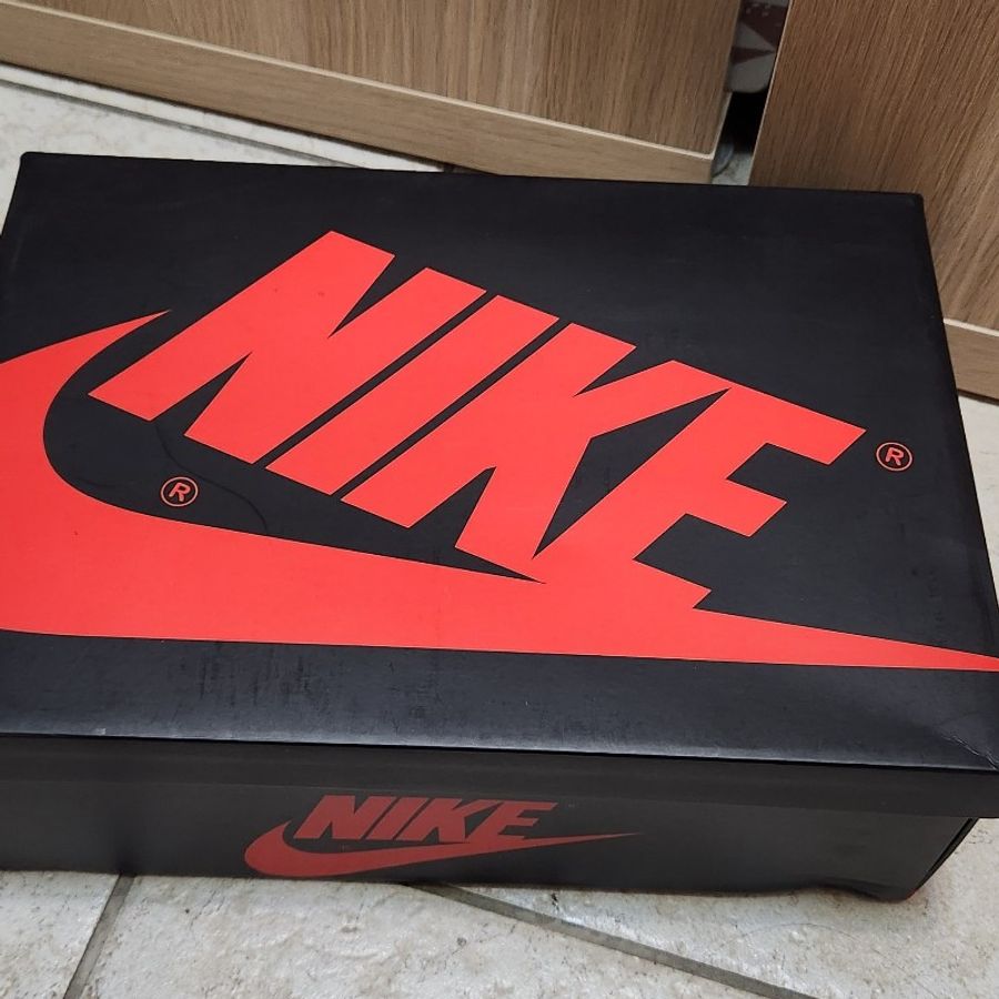 全新 Nike Air Jordan 1 Retro Low OG 男鞋 Black Toe AJ1 全新未試穿落地 US9 附鞋盒鞋帶-21