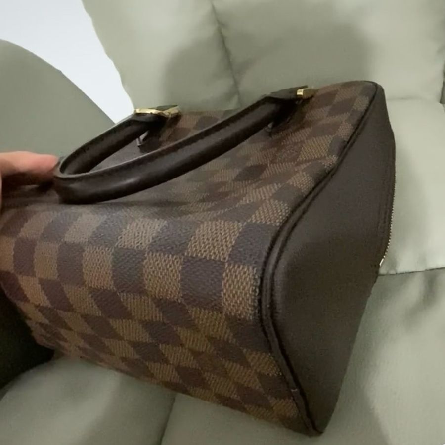 Lv棋盤格 中古出 包況新 超級甜價-7