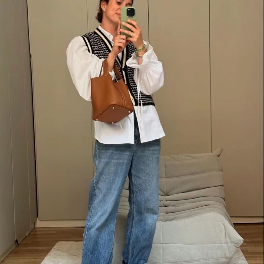 Hermès oran金棕色H拖鞋39.5-1
