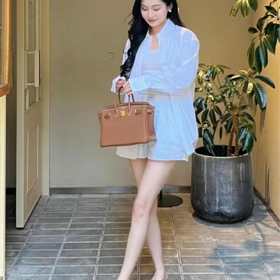 Hermès oran金棕色H拖鞋39.5-2