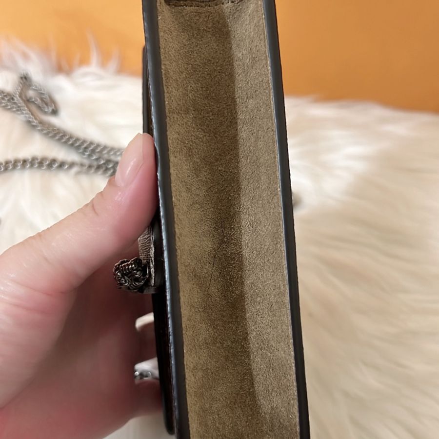 Gucci Dionysus GG Supreme帆布迷你酒神斜背包-6