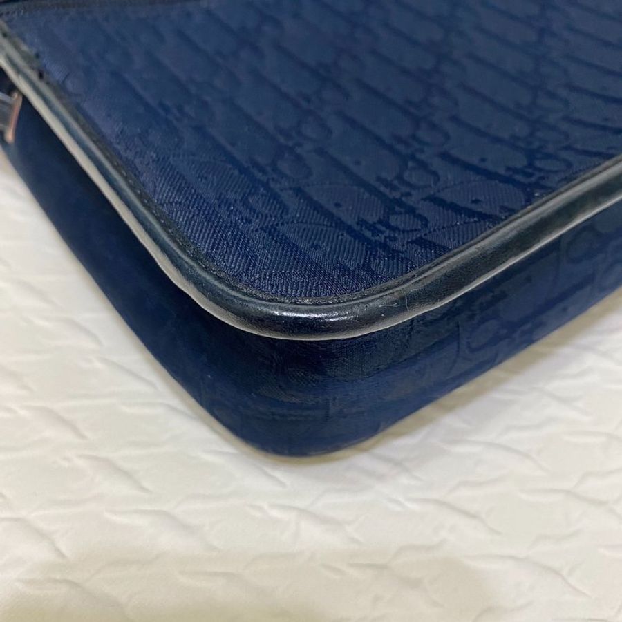 Dior 藍老花信封包-9