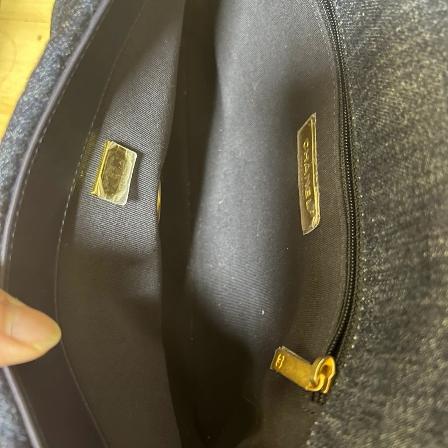 香奈兒Chanel 19 bag 牛仔包-2