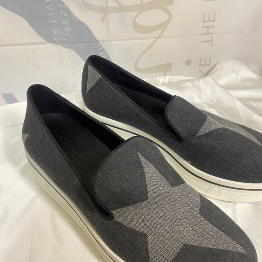 《低價出售》Stella Mccartney 厚底布鞋-3