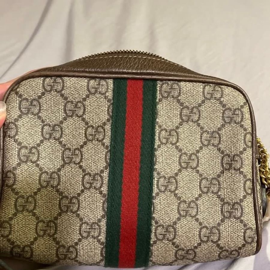 Gucci ophidia 老花 相機包 斜背包-8