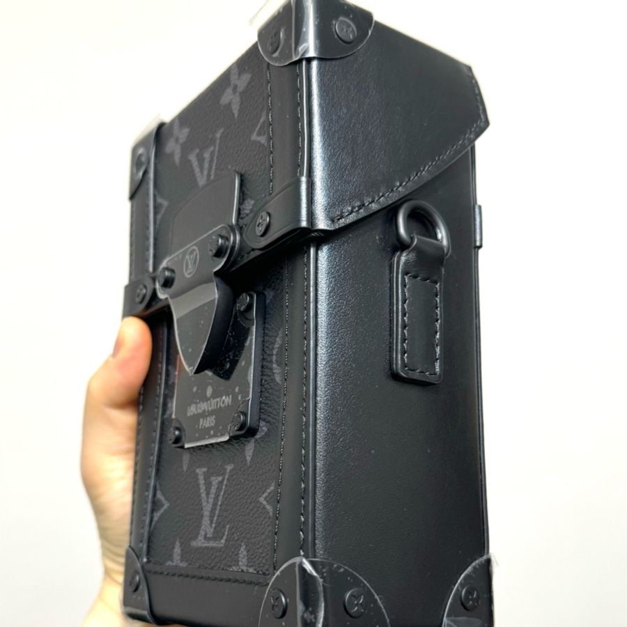 LV 全新品 trunk 直式 斜背包 M82077-1