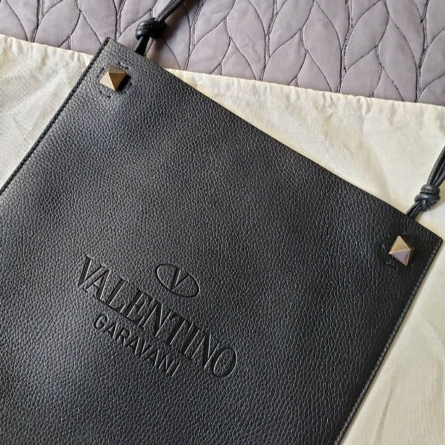 Valentino Garavani Identity Leather Cross-Body Bag-3