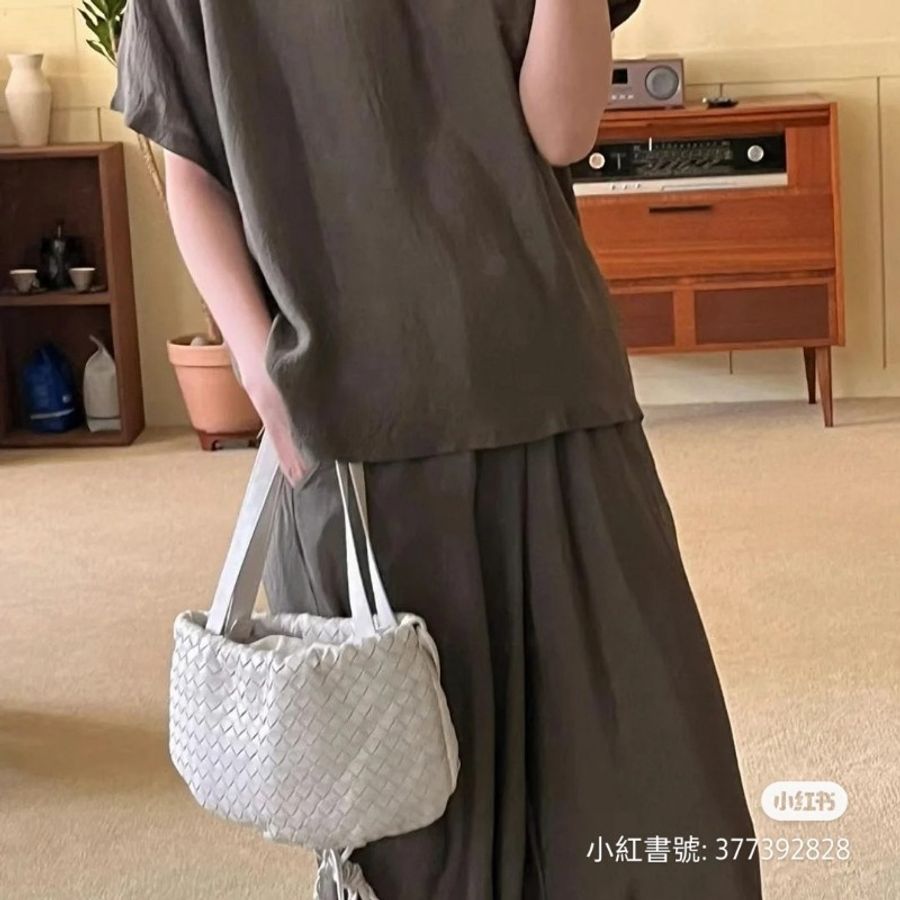 Bottega Veneta BV 編織 手提包 經典 扭結 白色 小燈泡 編織 兩用 肩揹包 斜揹包 雲朵包 空氣包-1