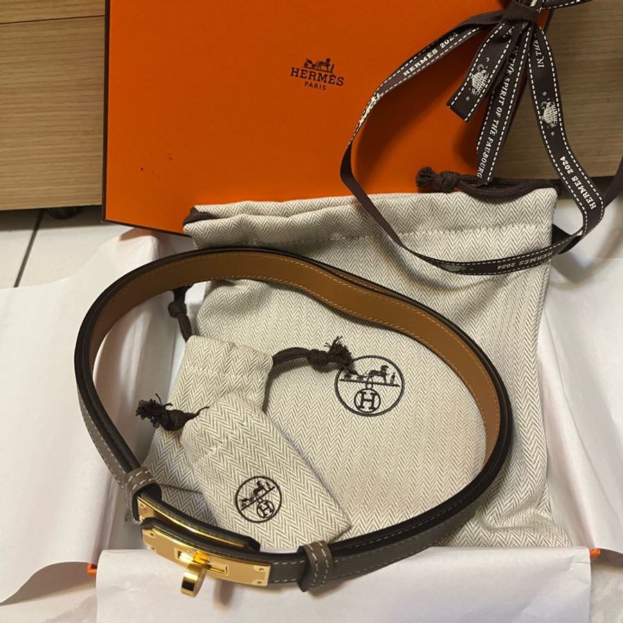 Hermes Kelly 18腰帶-2