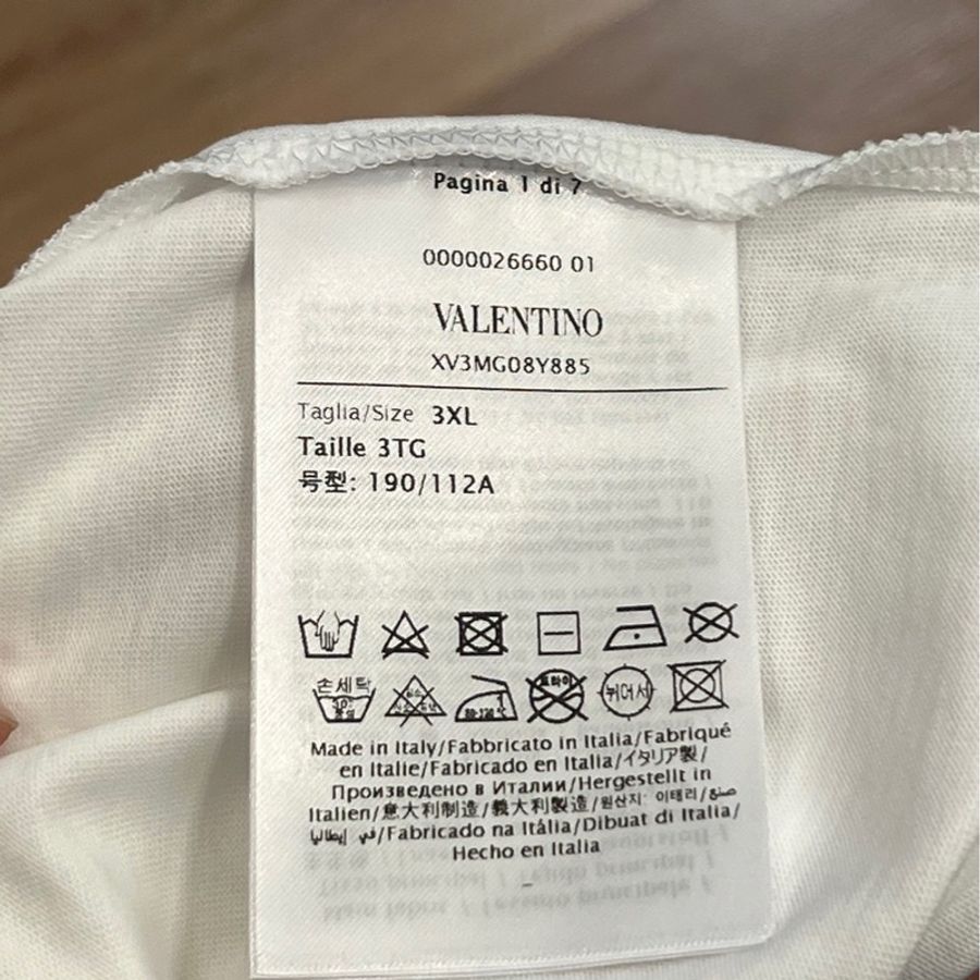 全新 Valentino LOGO素T-4