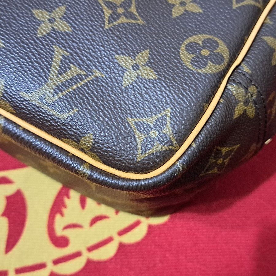 日本超新美二手包／超低價／LV手提包大珍包／35cm-12
