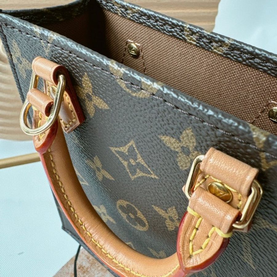 Louis Vuitton Monogram Petit Sac Plat 迷你二用琴譜包 M81295-5