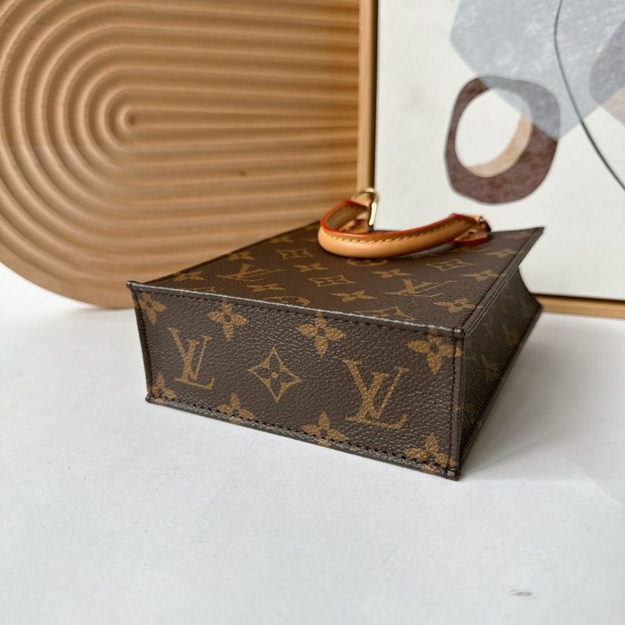 Louis Vuitton Monogram Petit Sac Plat 迷你二用琴譜包 M81295-7