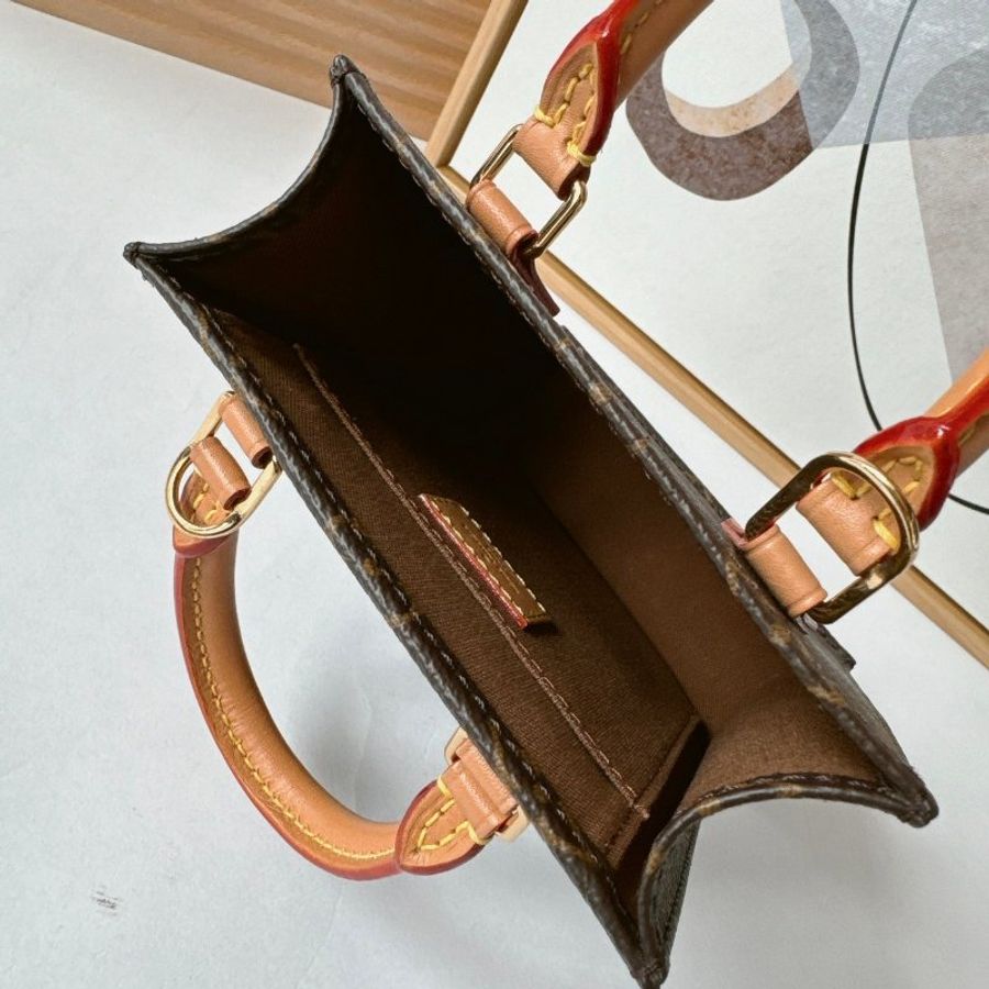 Louis Vuitton Monogram Petit Sac Plat 迷你二用琴譜包 M81295-9