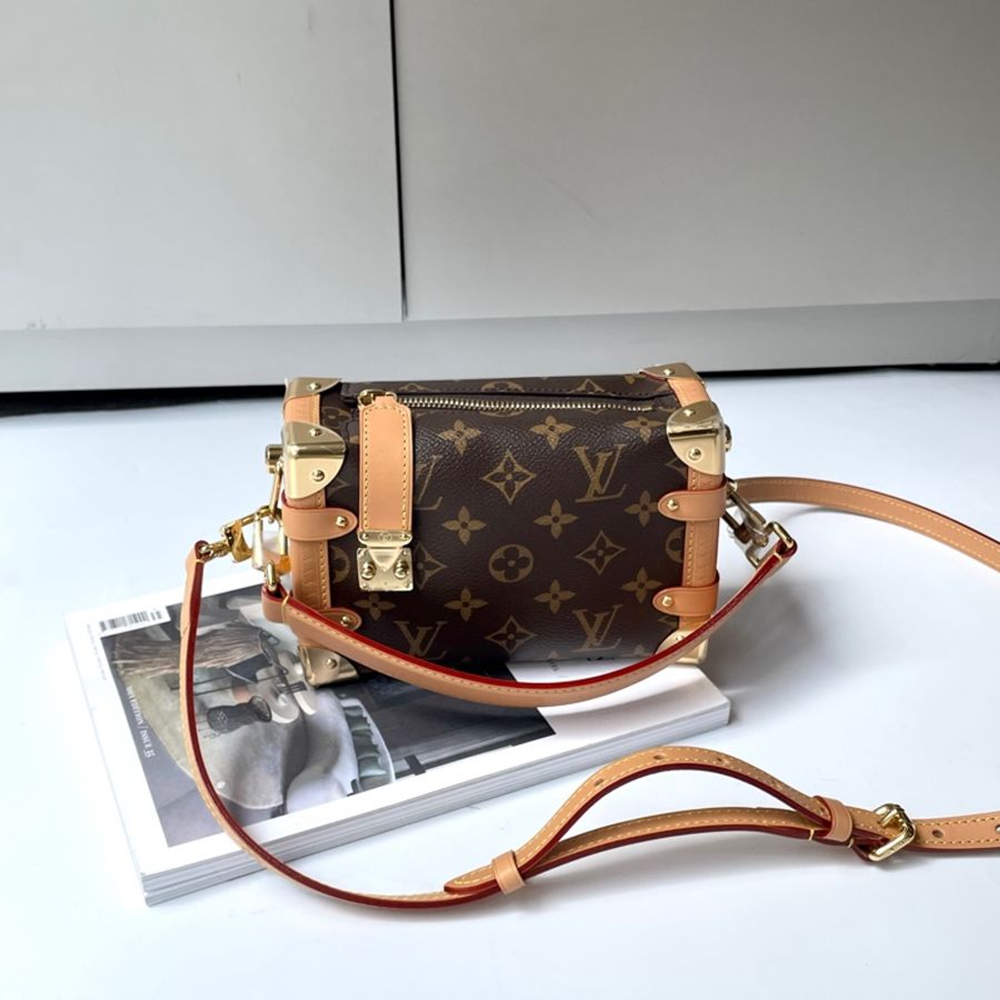 Louis Vuitton Side Trunk老花軟盒子 PM-0