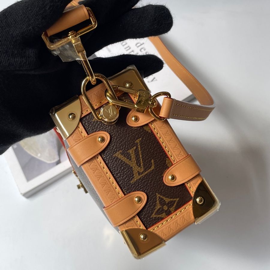 Louis Vuitton Side Trunk老花軟盒子 PM-6
