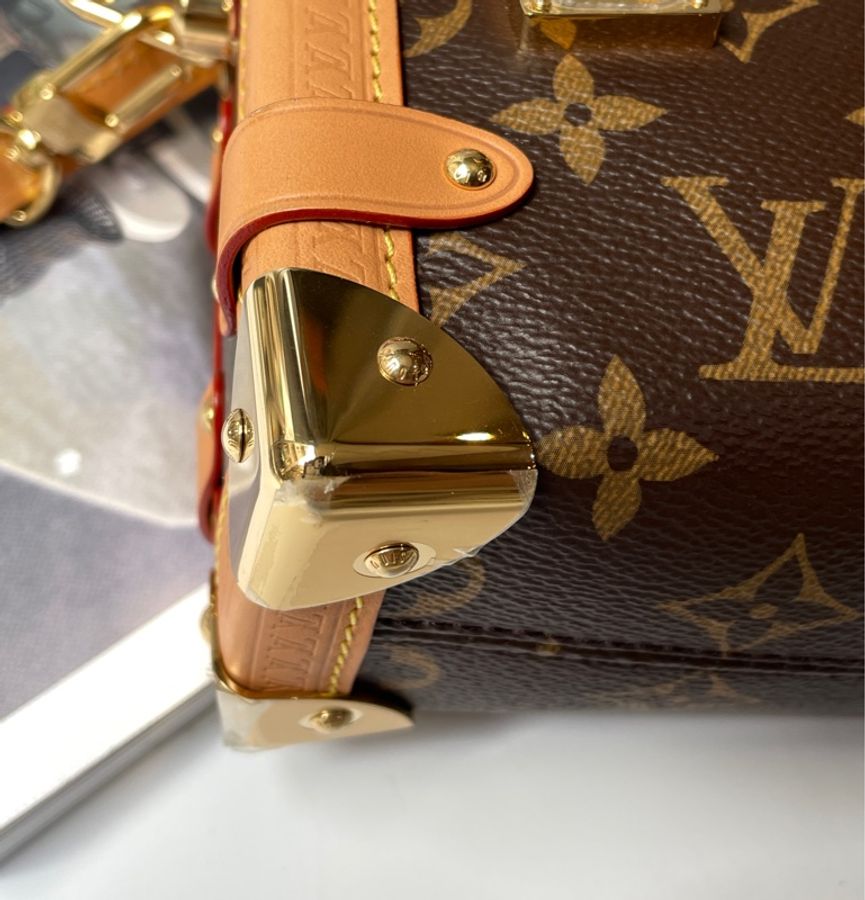 Louis Vuitton Side Trunk老花軟盒子 PM-10