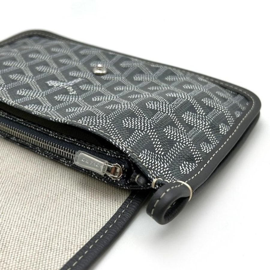 GOYARD Plumet 信封小包 - 灰-8
