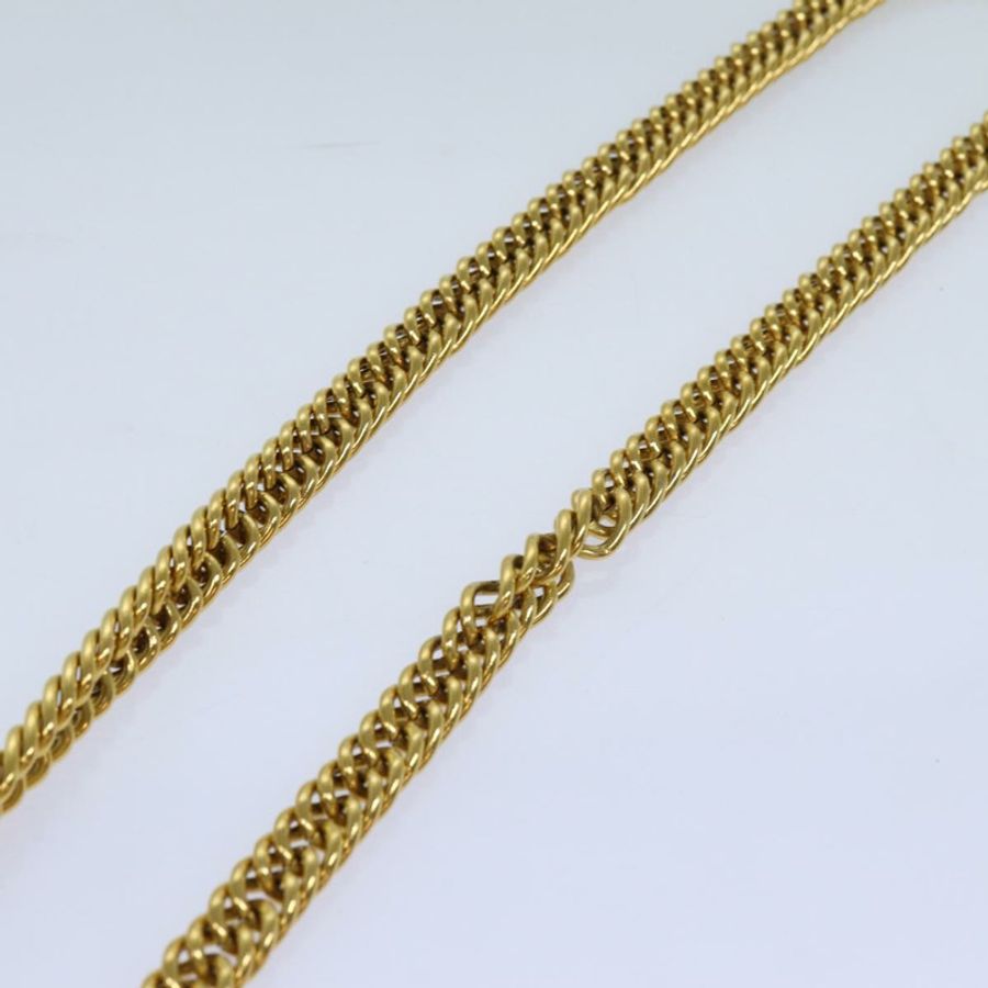 【日本直送】香奈兒 (CHANEL) 鏈珍珠腰帶,金屬金 CC 認證 bs13679-2