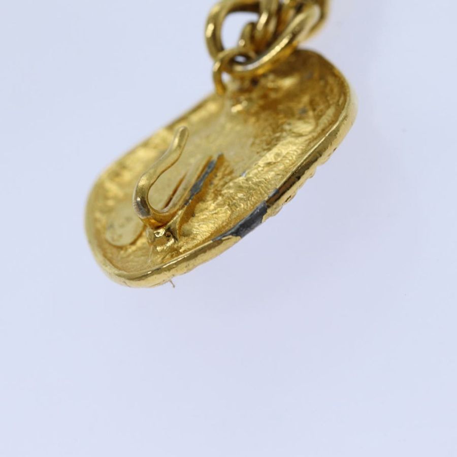 【日本直送】香奈兒 (CHANEL) 鏈珍珠腰帶,金屬金 CC 認證 bs13679-6