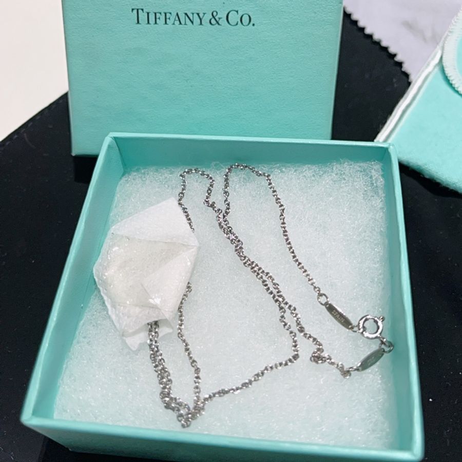 💚Tiffany & Co💚經典Open Heart 鏤空心形項鍊-9成新-4