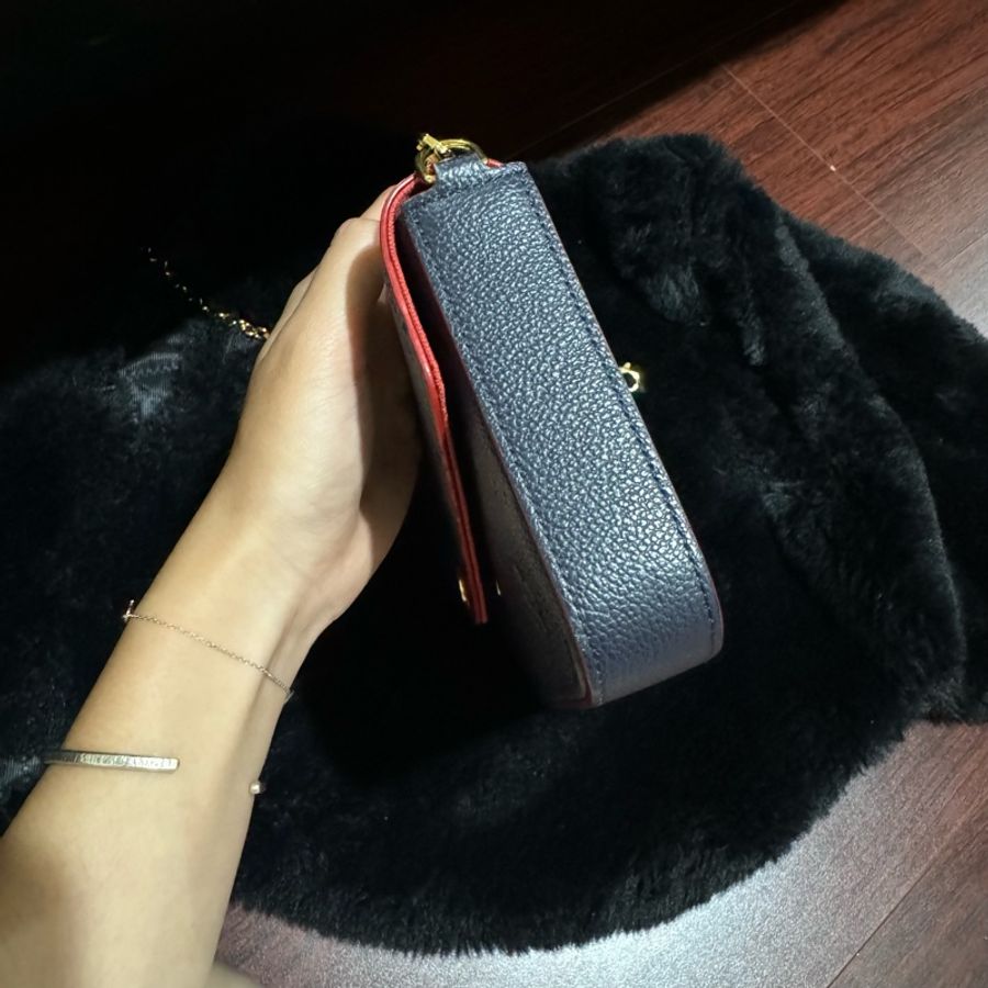 LV Pochette Felicie 三合一鏈條包 壓紋 經典老花-2